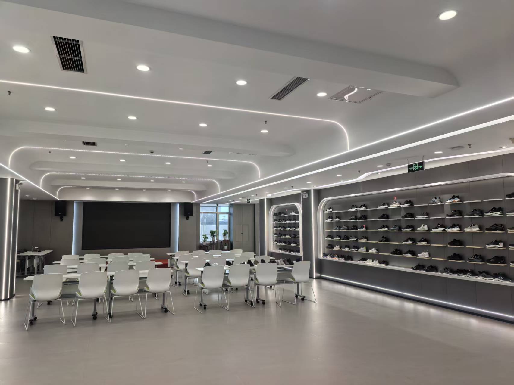 Finished Shoes Finished shoe showroom and development space